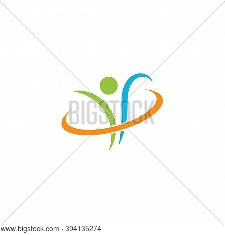 Wellnes Symbol Vector Icon Illustration