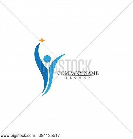 Wellnes Symbol Vector Icon Illustration