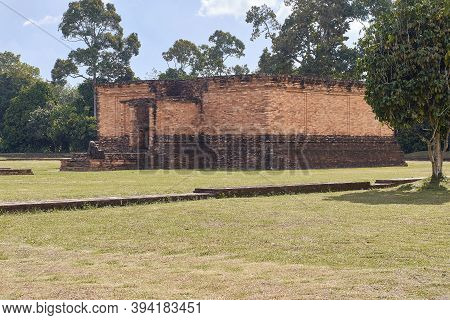 Part Of Muaro Jambi Temple Building In Province Of Jambi, Indonesia