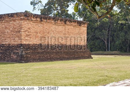Part Of Muaro Jambi Temple Building In Province Of Jambi, Indonesia