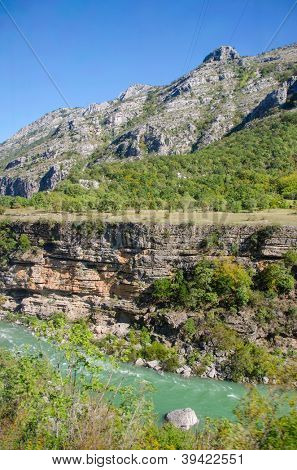 Moraca river canyon, Montenegro