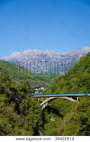 Moraca river canyon, Montenegro