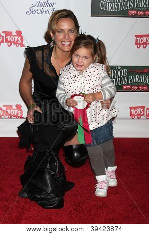 LOS ANGELES - NOV 25:  Arianne Zucker, Isabella Lowder arrives at the 2012 Hollywood Christmas Parade at Hollywood & Highland on November 25, 2012 in Los Angeles, CA