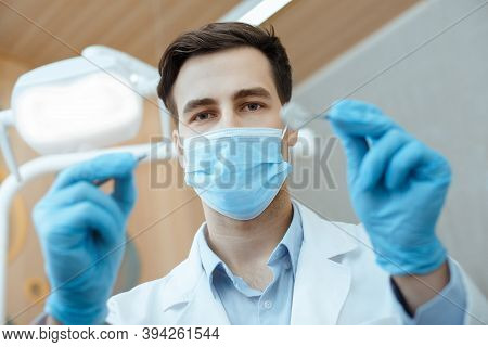 Dentistry Profession, Doctor Treatment, Curing, Help Skilled Worker And Health Medical. Professional