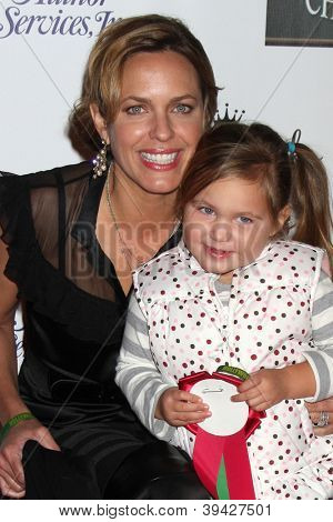 LOS ANGELES - NOV 25:  Arianne Zucker, Isabella Lowder arrives at the 2012 Hollywood Christmas Parade at Hollywood & Highland on November 25, 2012 in Los Angeles, CA