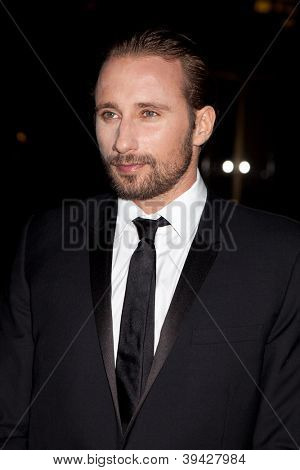 NEW YORK, NY - 26 Kasım: Aktör Matthias Schoenaerts katılır IFP'ın 22 yıllık Gotham Independ