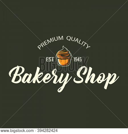 Bakery Logo Design Template For Business. Reastaurant Logo Template
