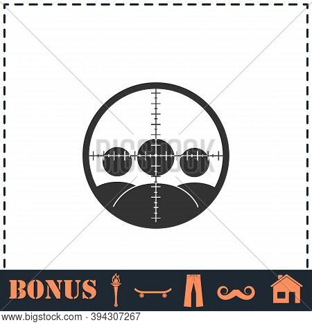 Kill Icon Flat. Simple Vector Symbol And Bonus Icon