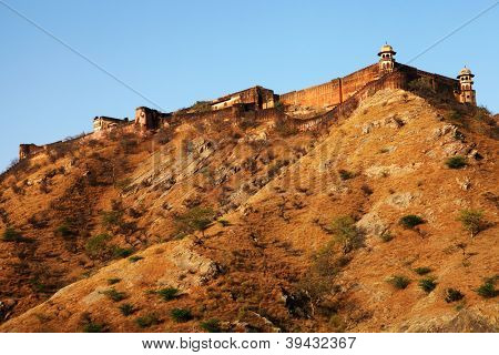 Jaigarh Fort i Jaipur, Rajasthan, Indien