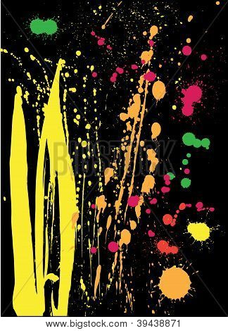 Siyah parlak sıçraması