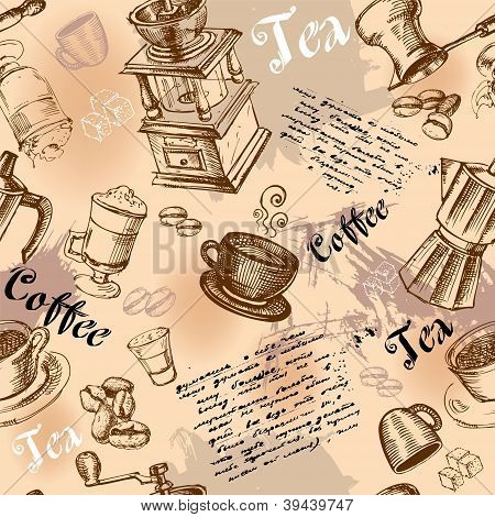 Seamless_coffee arka plan