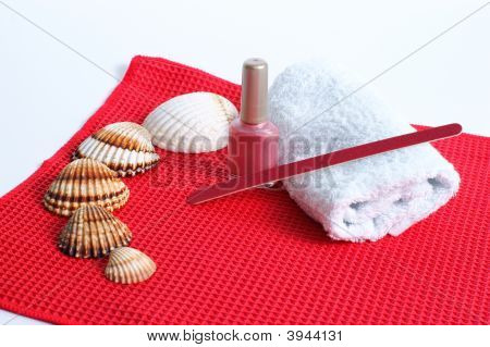 Piedi Pedicure applicando