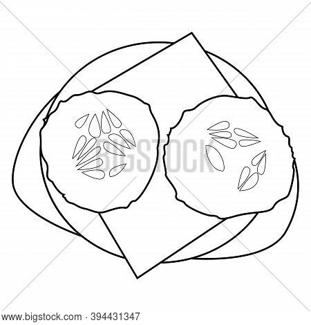 Sandwich Vector Realistic. Fast Food Line Detailed Illustration