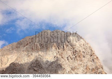 Mountains Called Corno Grande In The Massif Of Gran Sasso In Central Italy