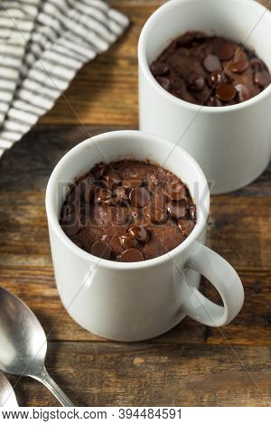 Homemade Chocolate Microwave Mug Brownie