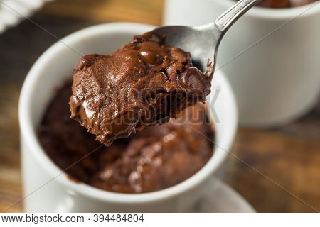 Homemade Chocolate Microwave Mug Brownie