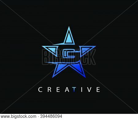 Letter G Fast Star, Technology And Digital Abstract Line G Network Space Logo.