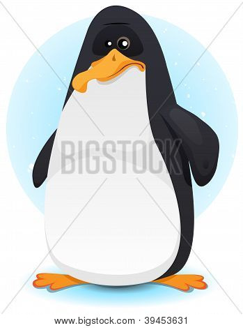 Sevimli penguen karakteri