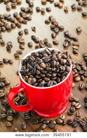 Overfilled กาแฟ