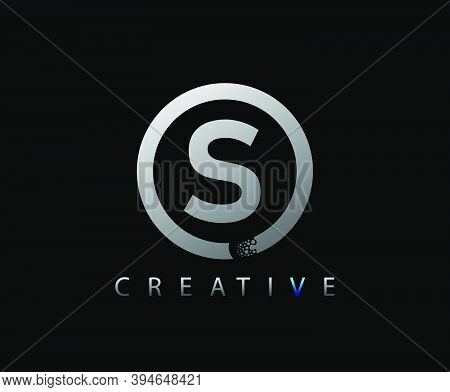 Letter S Digital Network , Technology And Digital Abstract Line Network Circuit Vector Logo. .