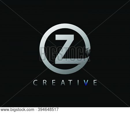 Letter Z Digital Network , Technology And Digital Abstract Line Network Circuit Vector Logo. .