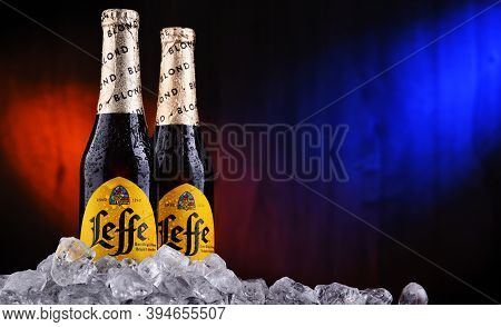 Composition With Two Bottles Of Leffe Beer
