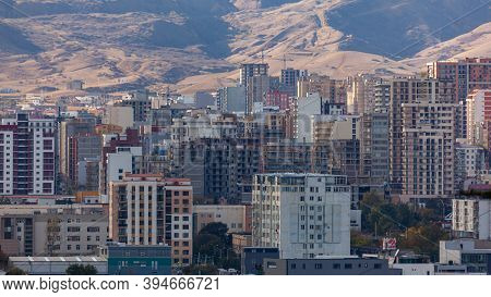 Tbilisi, Georgia -7 November, 2020: Residential Area Didi Dighomi In The City Of Tbilisi