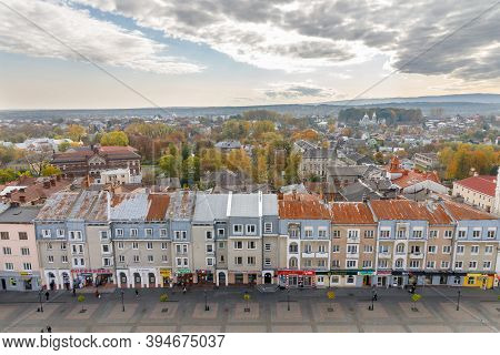 Drohobych, Ukraine - May 29, 2020: Panorama Of The Ancient City From A Height