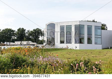 Kolding, Denmark - August 3, 2011: Trapholt Museum Building. Trapholt Is A Museum Of Contemporary Ar