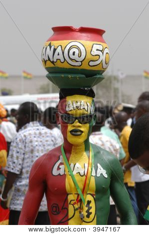 Gana boyalı Celebrant