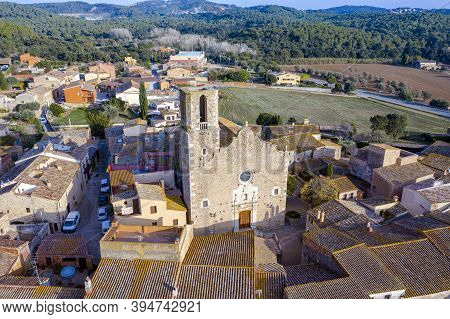 Parish Church Of San Gines De Torroella De Montgri, Girona Spain