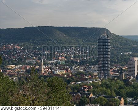 Viewpoint In Jena At Summer At Autumn From Landgrafen