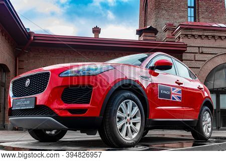 St. Petersburg, Russia, February - 2020: Novelty, Suv From The British Premium Automaker At A Street