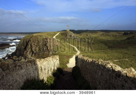 บนเกาะ Llanddwyn