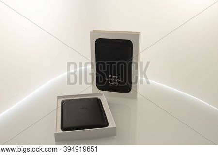 Frankfurt, Germany - November 13th 2020: A German Photographer Bought The New Iphone 12 Pro Max With