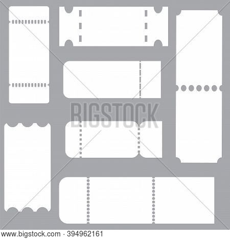 Sticker Design. Advertising On White Backdrop. Vector Banner. Blank Space. Stock Image.