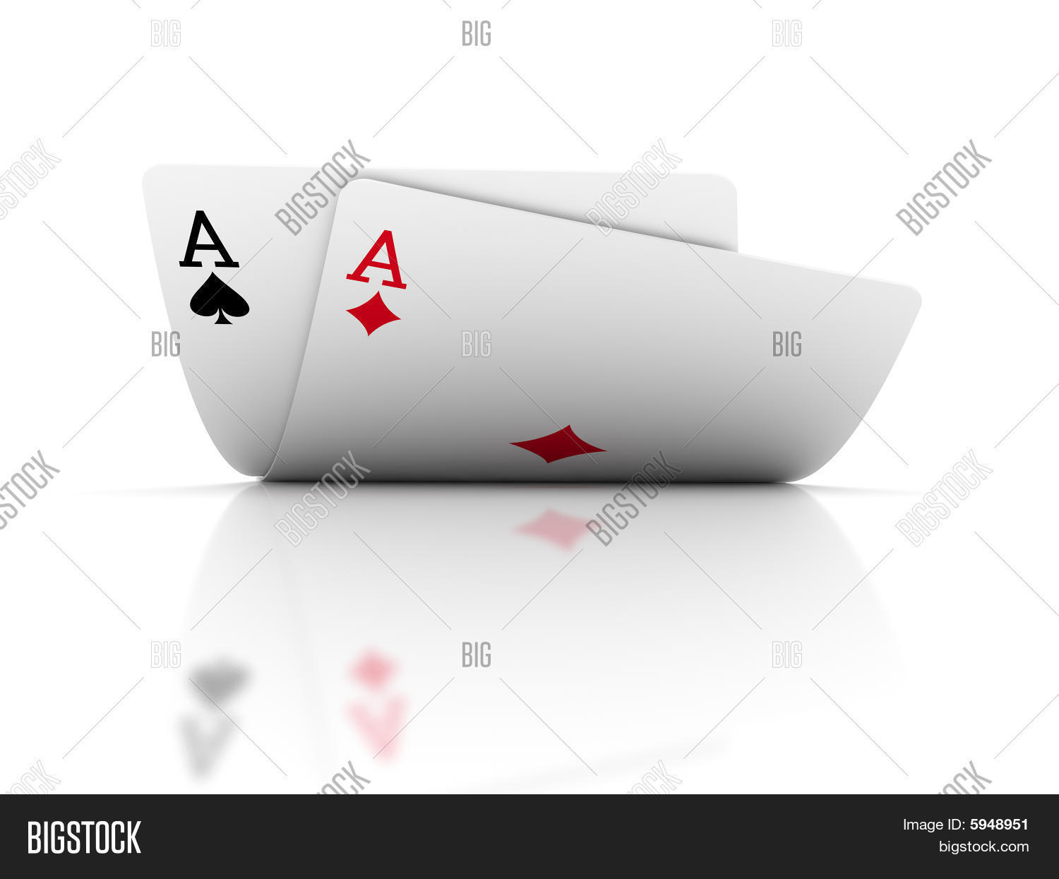Pair Aces Image & Photo (Free Trial) Bigstock