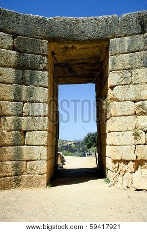 Tomb Of The Lion, Mycenae