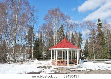 Imatra, Finland. Kruununpuisto Park