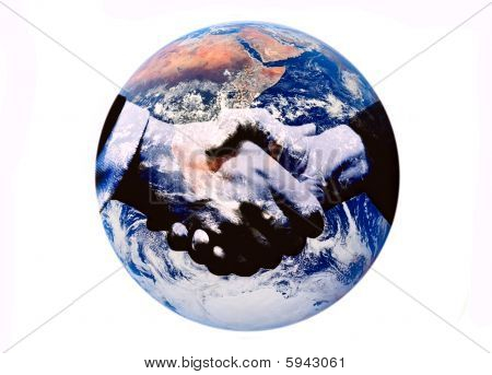World handshake