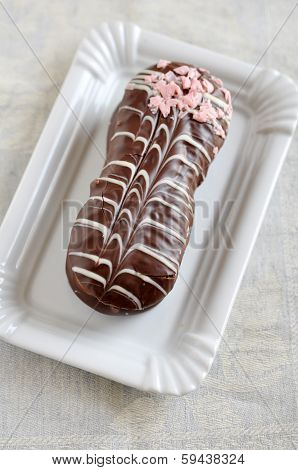 Small Chocolate Marzipan Cake