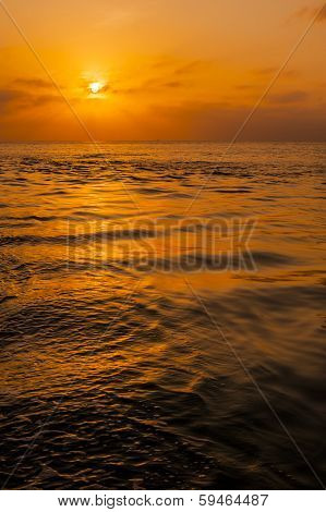 Sea and wave