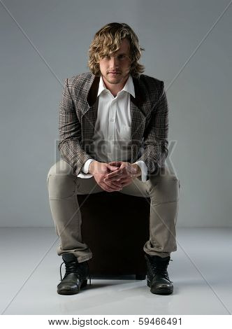 Handsome Caucasian Man
