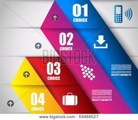Modern Infographics template for data visualizations.