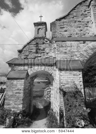 Entrance To The Cemetery