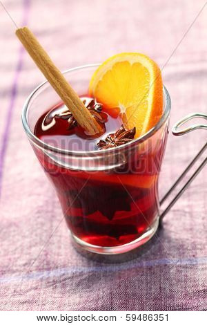 mulled wine, hot punch