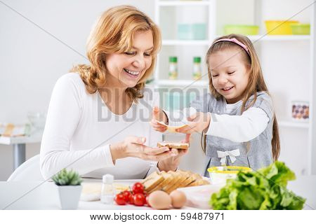 Making a Sandwich