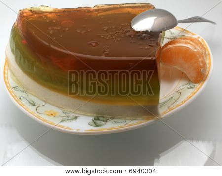 Gelatina multicolore