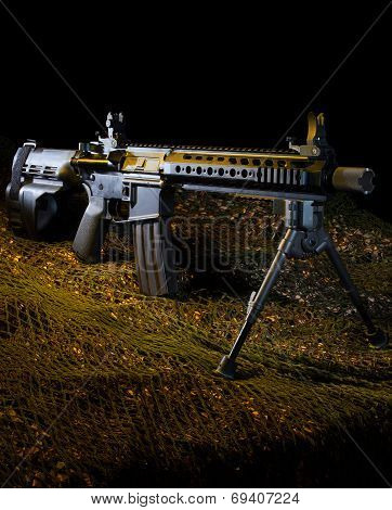Semi automatic modern sporting rifle