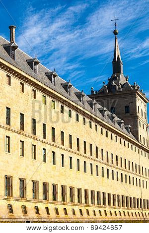 Perspective View Of The Royal Site Of San Lorenzo De El Escorial